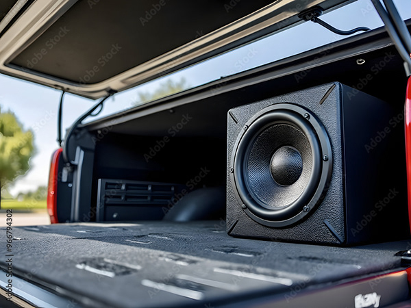 Speakers Music Audio Subwoofers — Adobe Stock 966794302