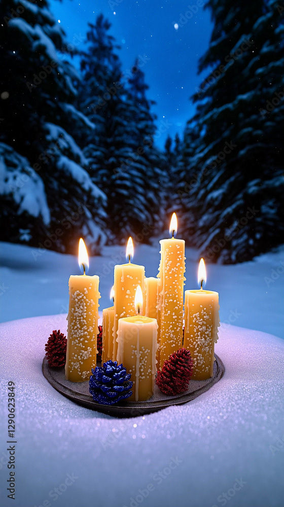 Candles Collection — Adobe Stock 1290623849