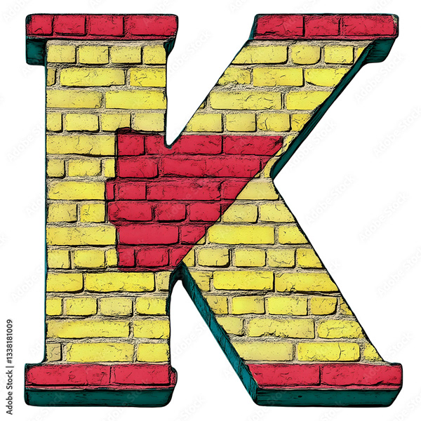 Letter Alphabet Collection — Adobe Stock 1338181009
