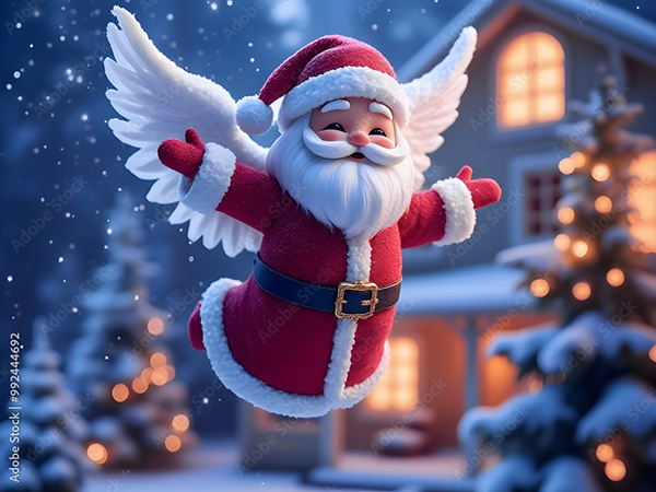 Santas — Adobe Stock 992444692