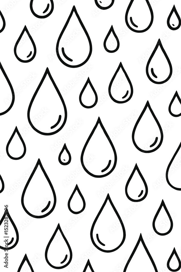 Raindrops Collection — Adobe Stock 1523282996