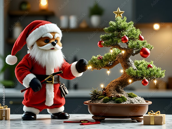 Santas — Adobe Stock 1044664759