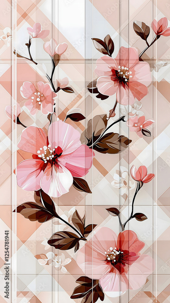 Floral - Flowers — Adobe Stock 1254781941