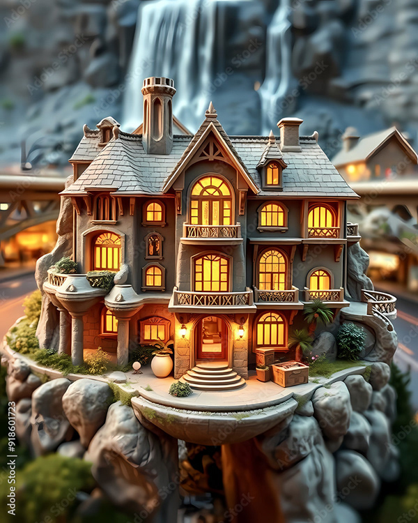 Mansion - Houses - Homes — Adobe Stock 918601723