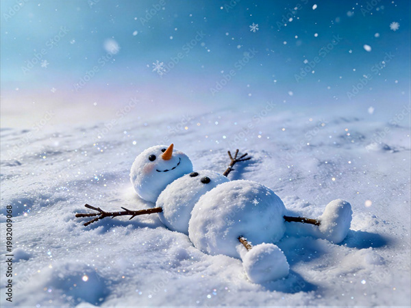 Snowman Collection — Adobe Stock 1982009068