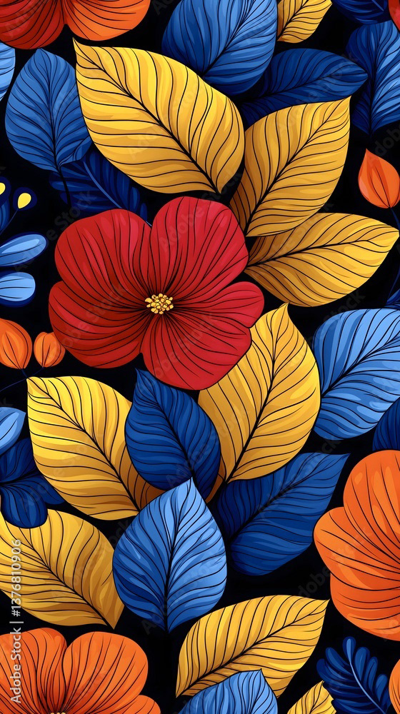 Floral - Flowers — Adobe Stock 1376810906