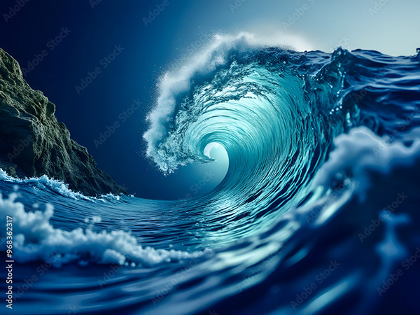Ocean Waves Collection — Adobe Stock 968362317