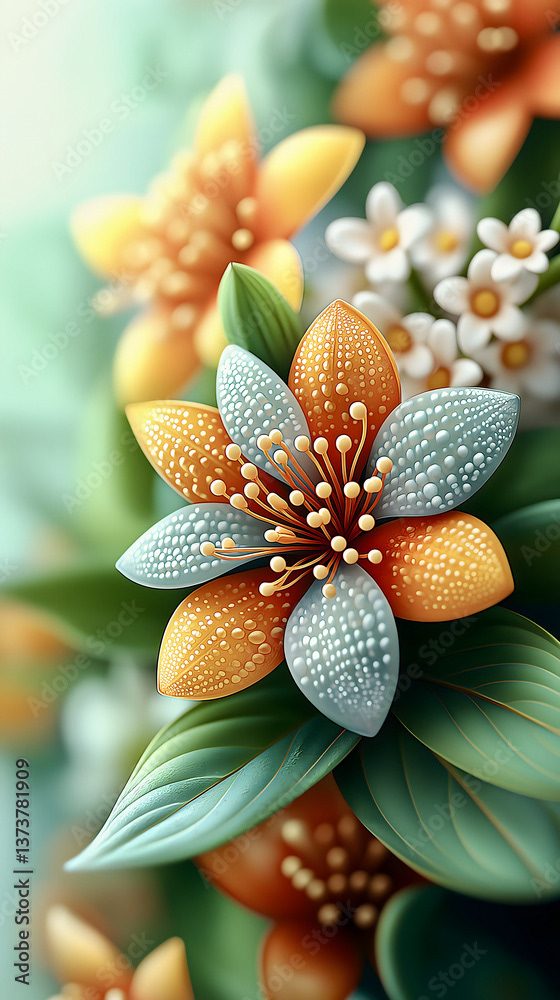 Floral - Flowers — Adobe Stock 1373781909