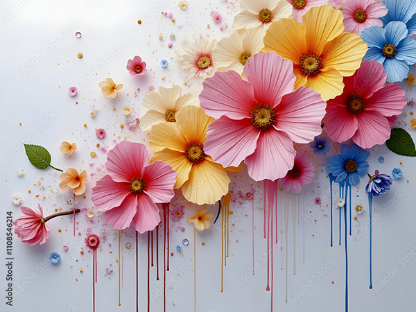 Floral - Flowers — Adobe Stock 1108546214