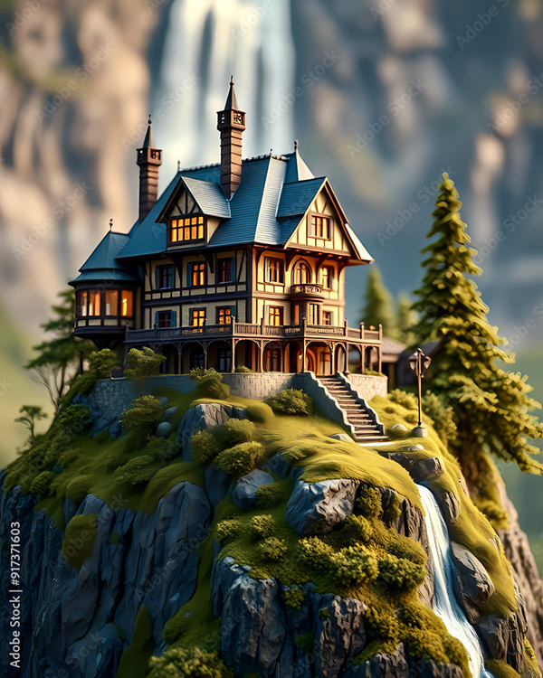 Mansion - Houses - Homes — Adobe Stock 917371603