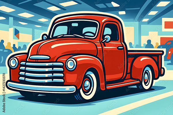 Automobiles - Cars - trucks — Adobe Stock 1427233370