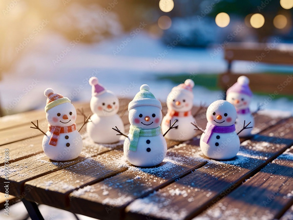 Snowman Collection — Adobe Stock 1927732283