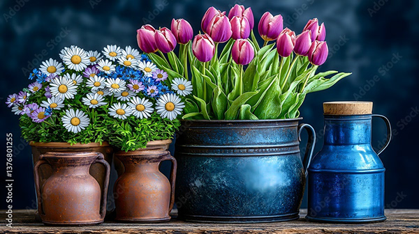 Floral - Flowers — Adobe Stock 1376801255