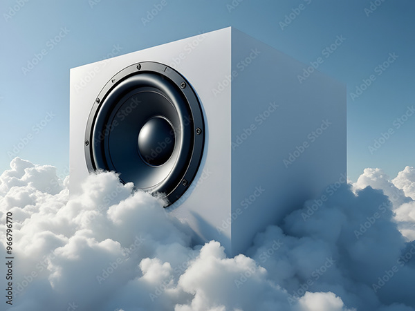 Speakers Music Audio Subwoofers — Adobe Stock 966796770