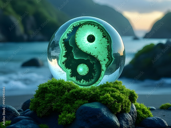 Yin Yangs — Adobe Stock 992993386