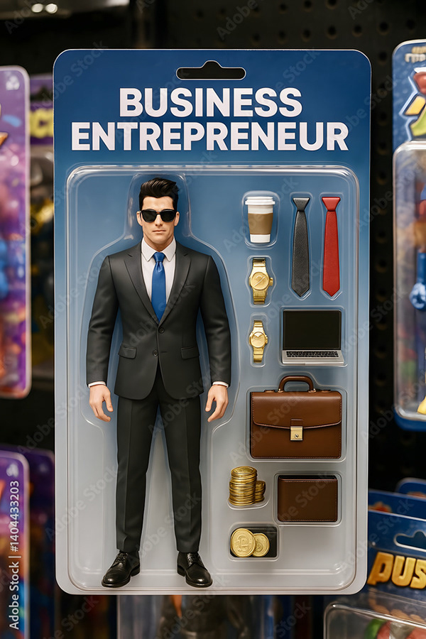 Toys In Packaging Blister Pack — Adobe Stock 1404433203