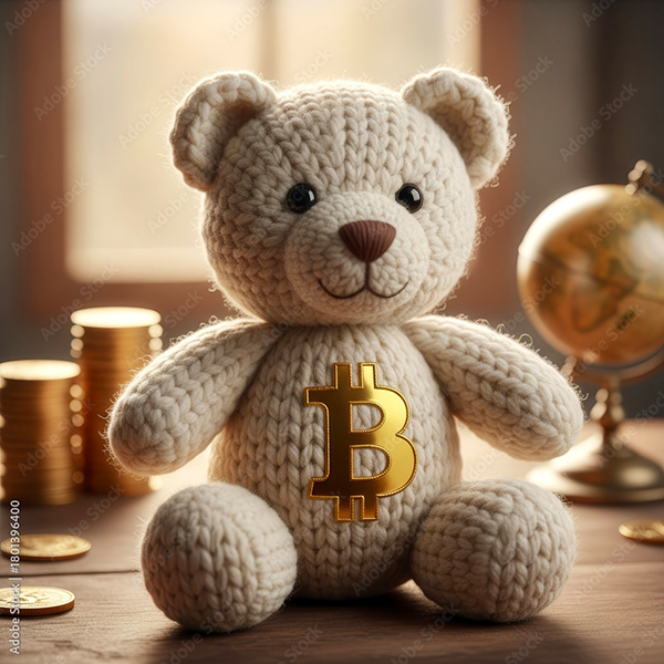 Bitcoin Coin Art Cryptocurrency — Adobe Stock 1801396400