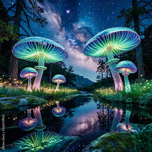 Mushroom Collection — Adobe Stock 1528373950