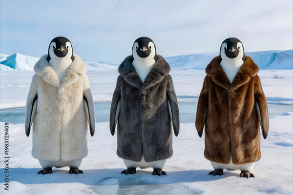 Penguins — Adobe Stock 1983729408