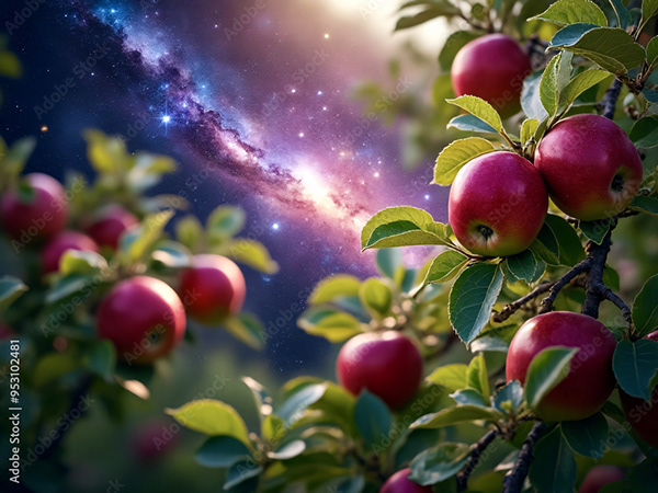 Apples - Apple Juice — Adobe Stock 953102481
