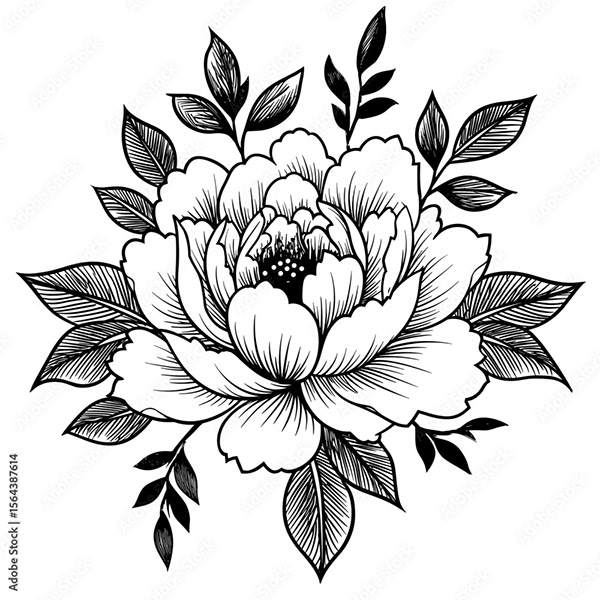 Floral - Flowers — Adobe Stock 1564387614