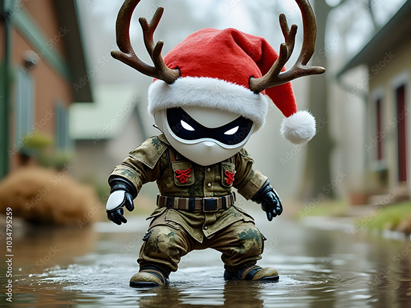 Christmas - Santas - Elves — Adobe Stock 1034795259