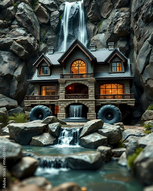 Mansion - Houses - Homes — Adobe Stock 916625966