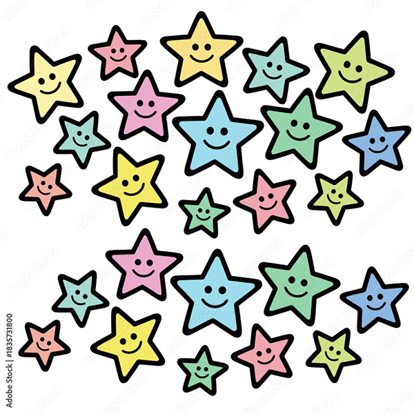 Stars Collection — Adobe Stock 1835731800