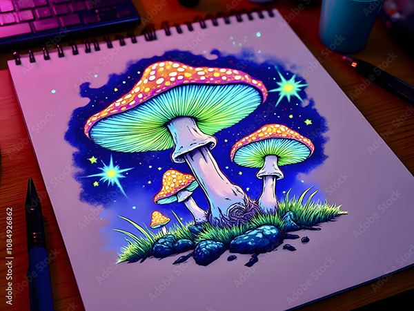 Mushroom Collection — Adobe Stock 1084926862