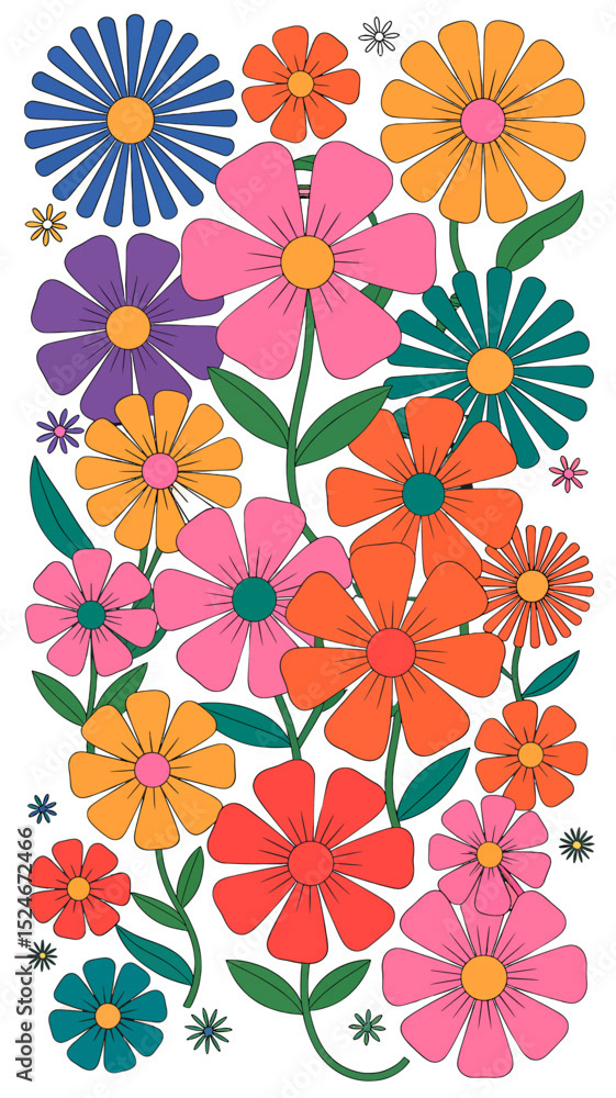 Floral - Flowers — Adobe Stock 1524672466