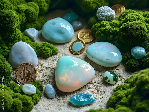 Bitcoin Coin Art Cryptocurrency — Adobe Stock 986520770