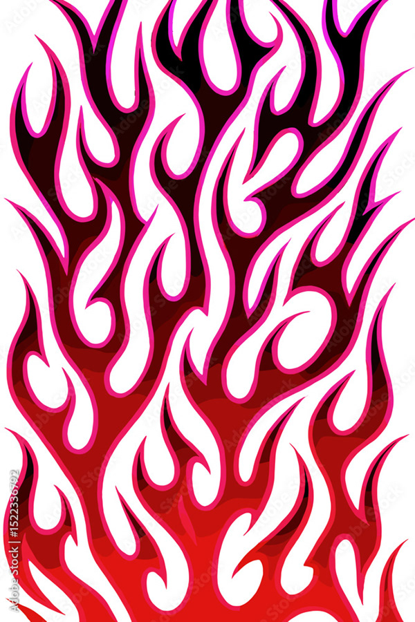 Fire Flame Collection — Adobe Stock 1522336792