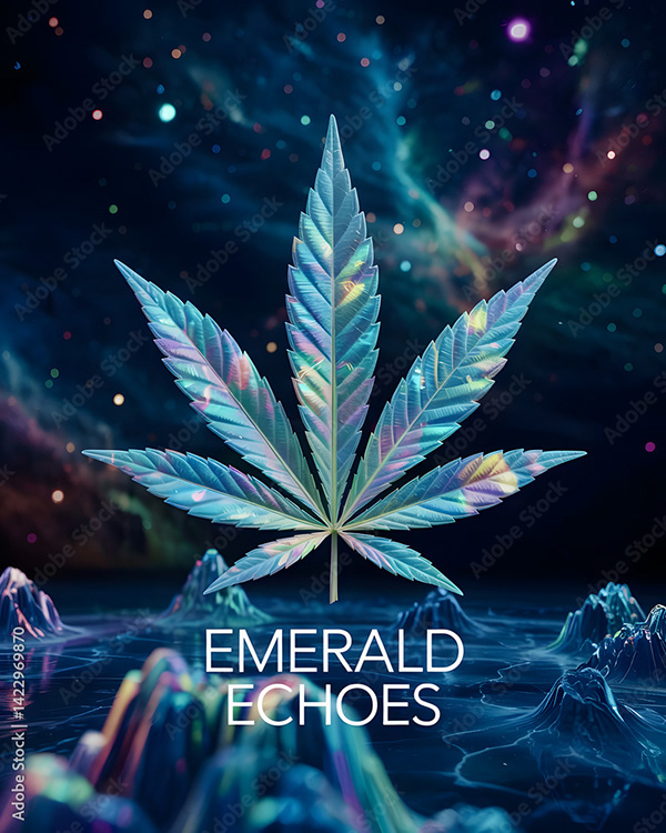 Weed Cannabis MJ Collection — Adobe Stock 1422969870