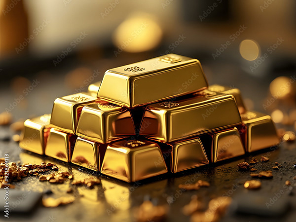 Gold Bars — Adobe Stock 921869113