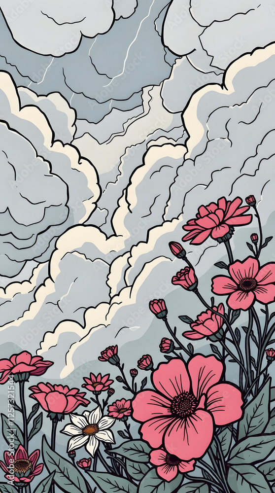 Floral - Flowers — Adobe Stock 1257321544