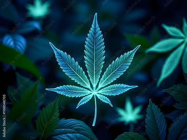 Weed Cannabis MJ Collection — Adobe Stock 1108548705