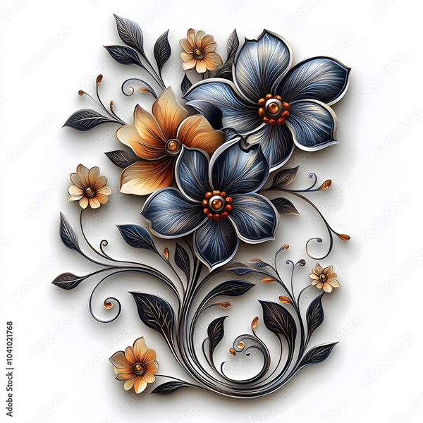 Floral - Flowers — Adobe Stock 1041021768