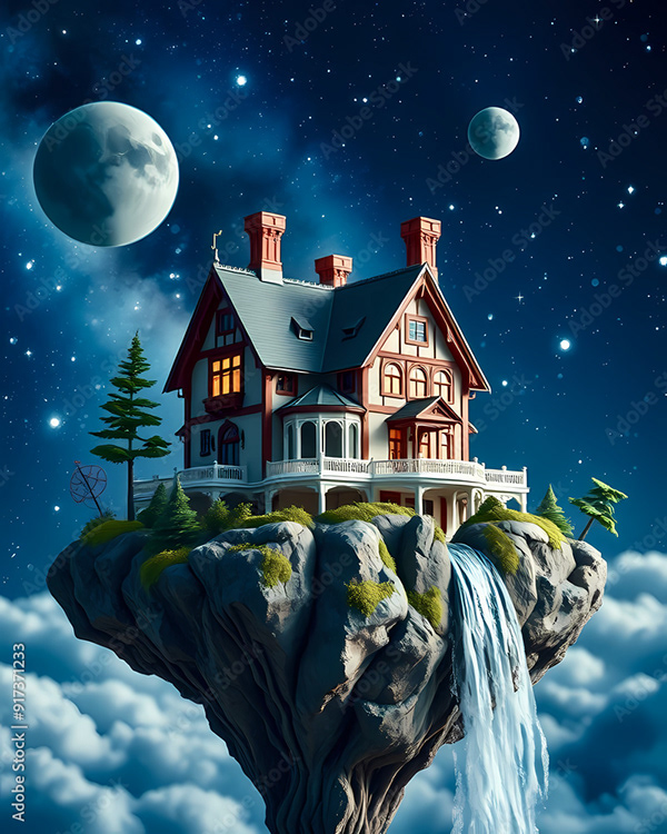 Mansion - Houses - Homes — Adobe Stock 917371233