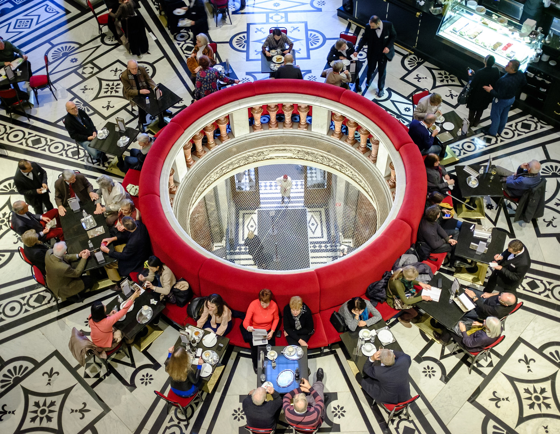 Café im Kunsthistorischem Museum Wien