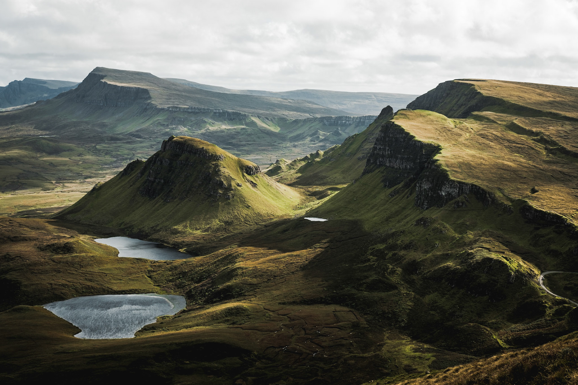 from Quirang, Isle of Skye