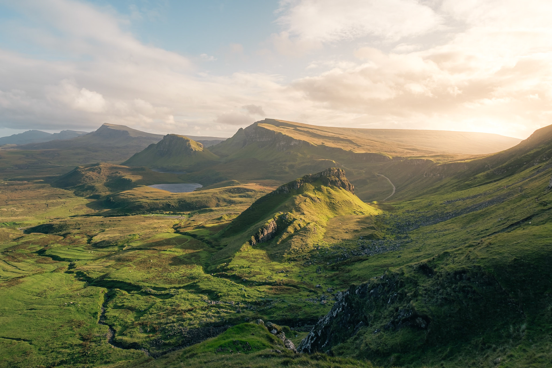 Cnoc a' Mheirlich, Cleat and Trotternish Ridge, Isle of Skye