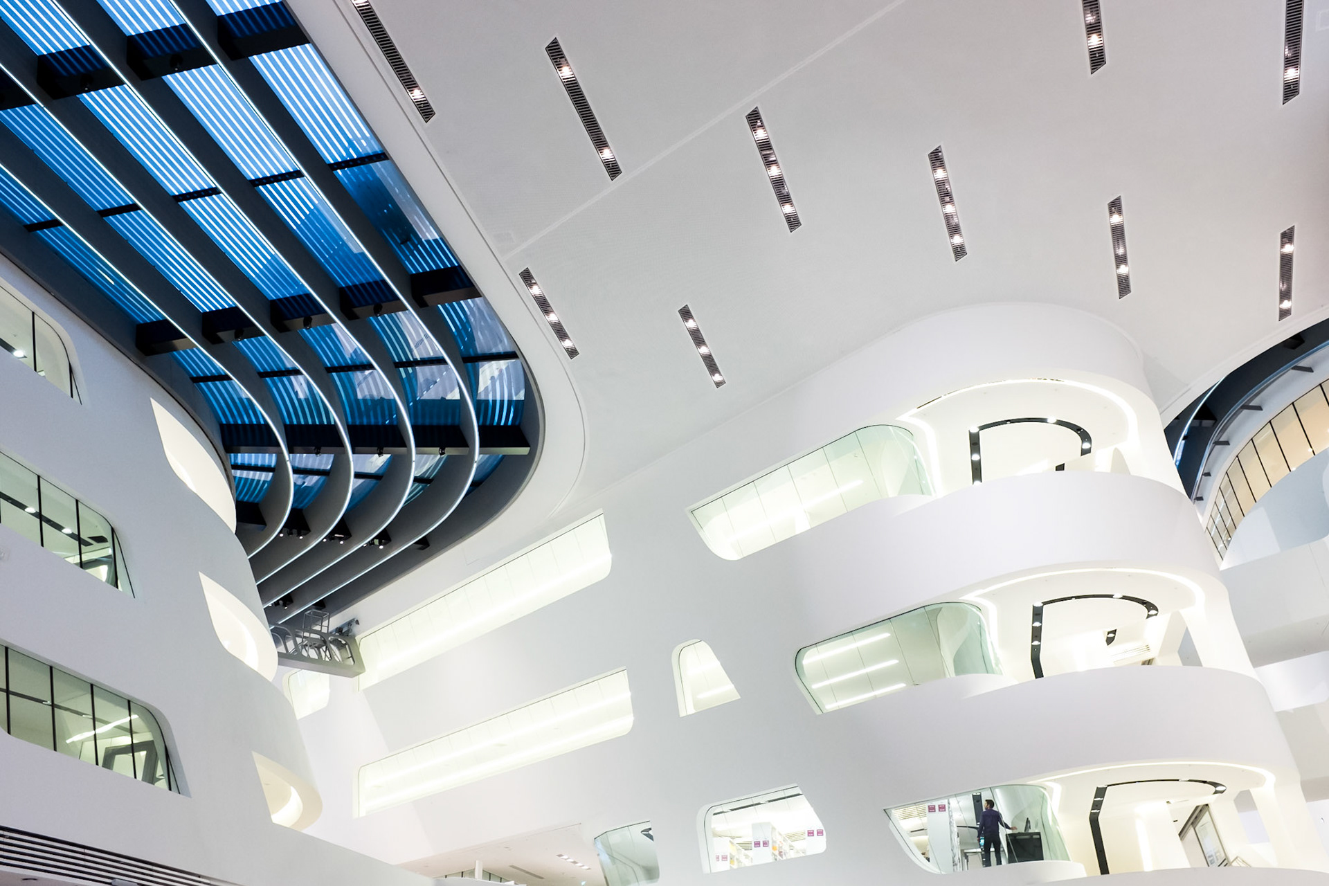 Library and Learning Center, Zaha Hadid