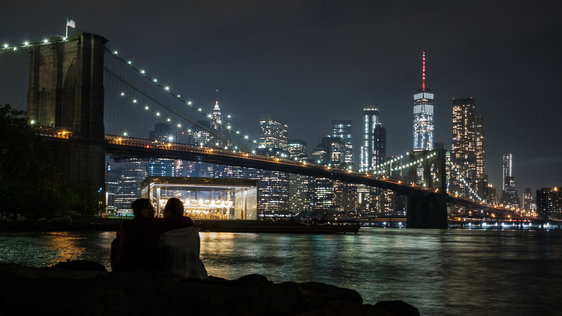 Evening at the Bridge