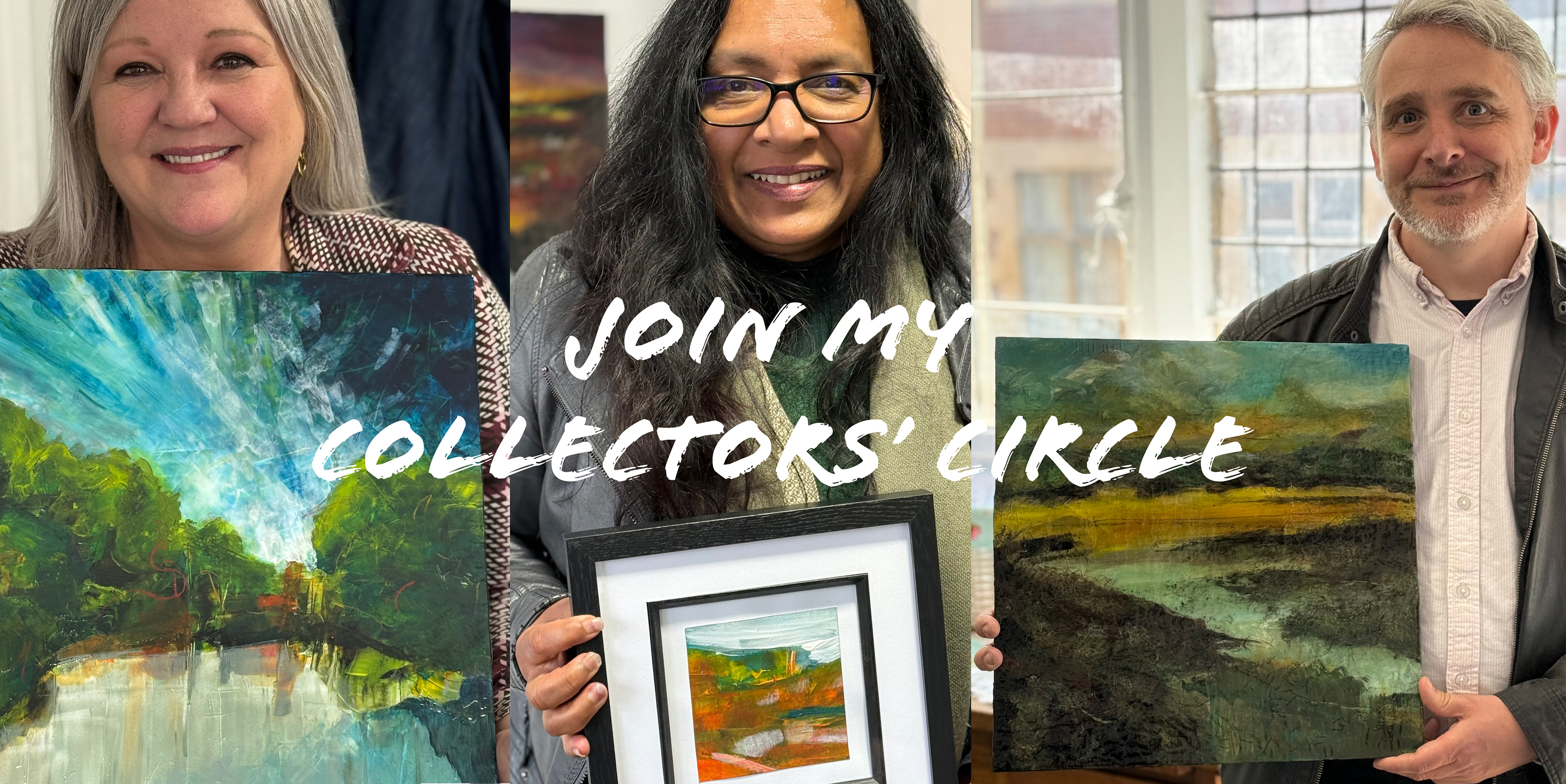 Rachel Gabriel Art - imaginary abstract landscape paintings rooted in emotion and expression