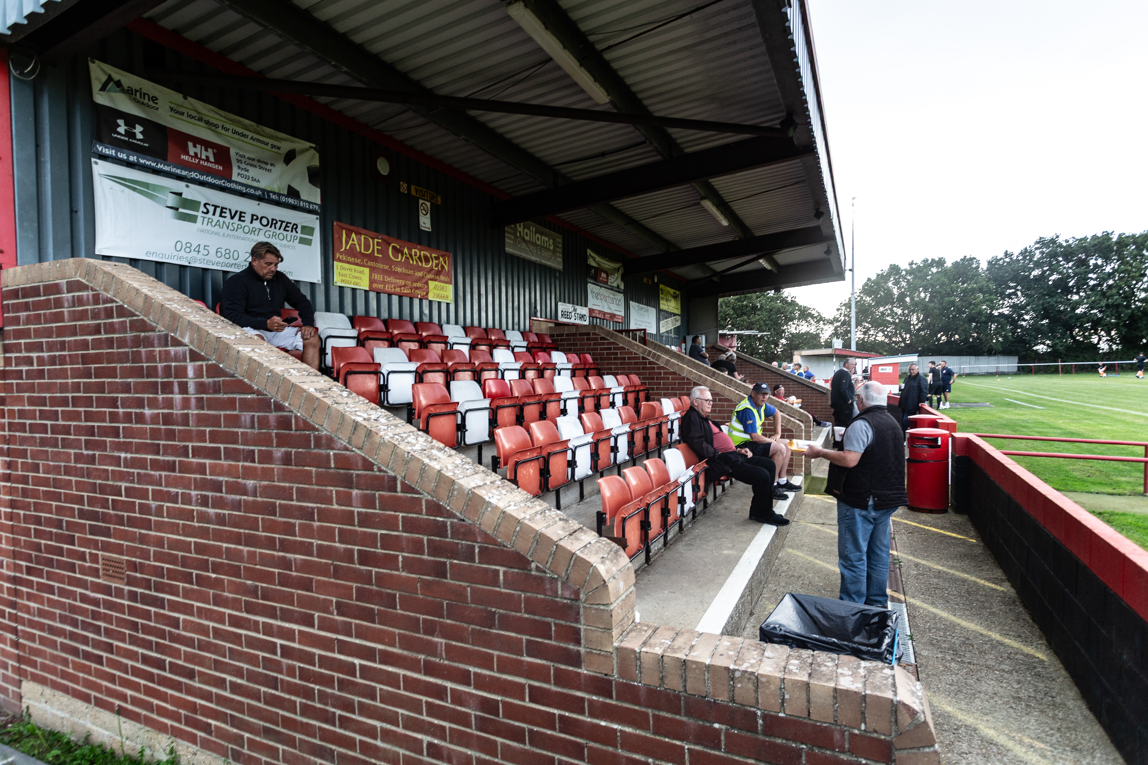 The stand at Beatrice Avenue