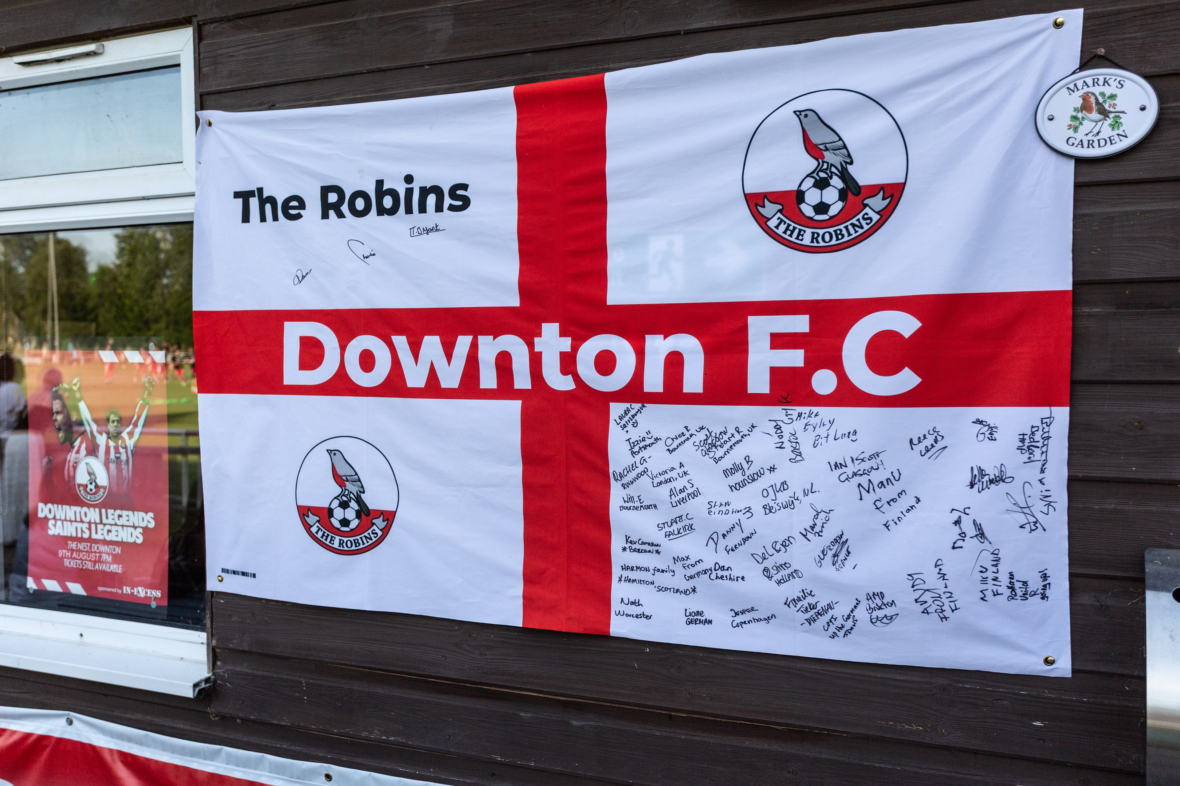 Downton FC Flag