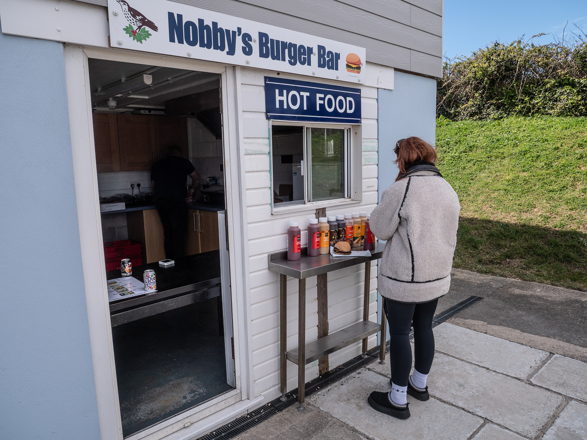 Portland United FC burger bar