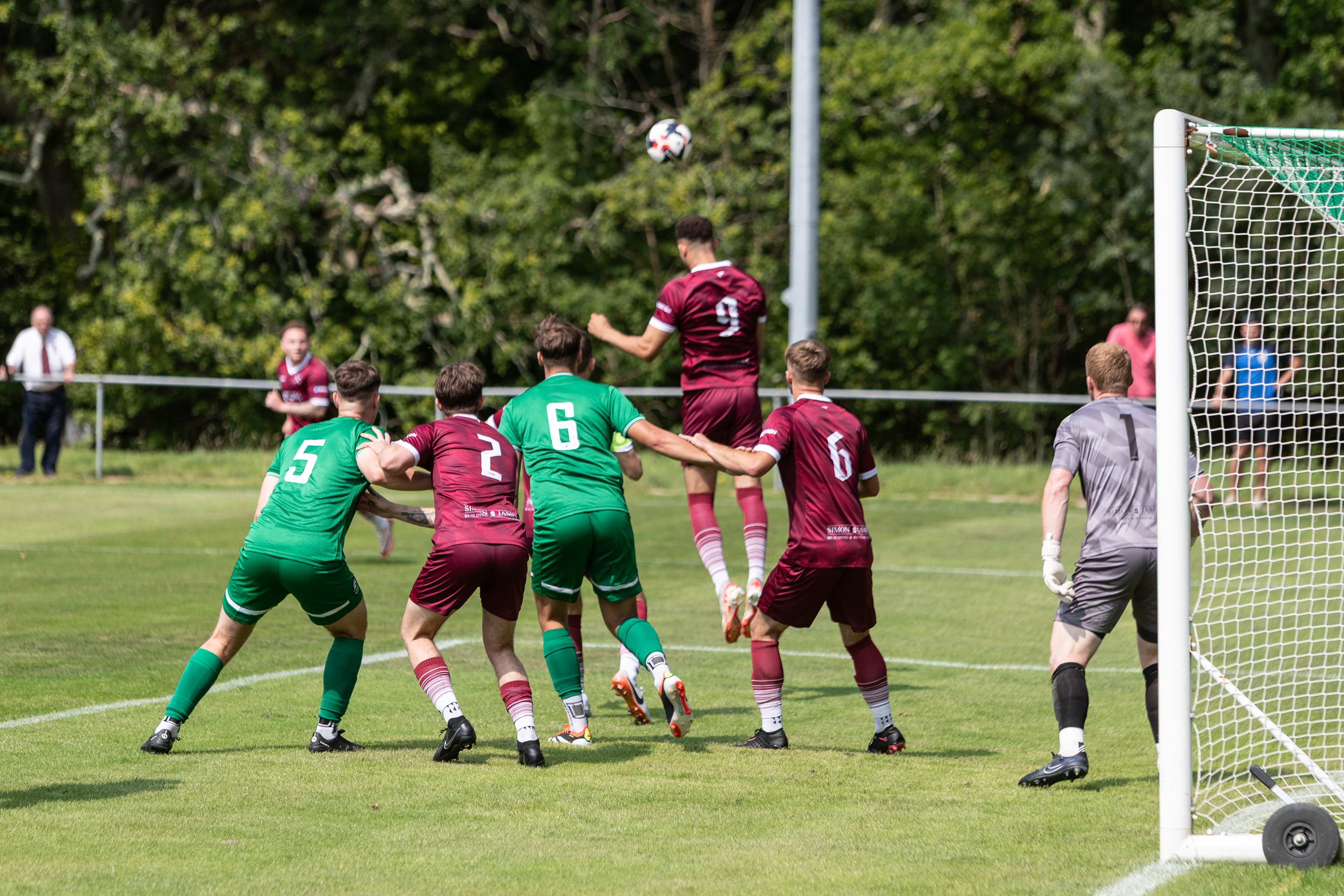 Hamworthy Rec v Paulton Rovers in the FA Cup