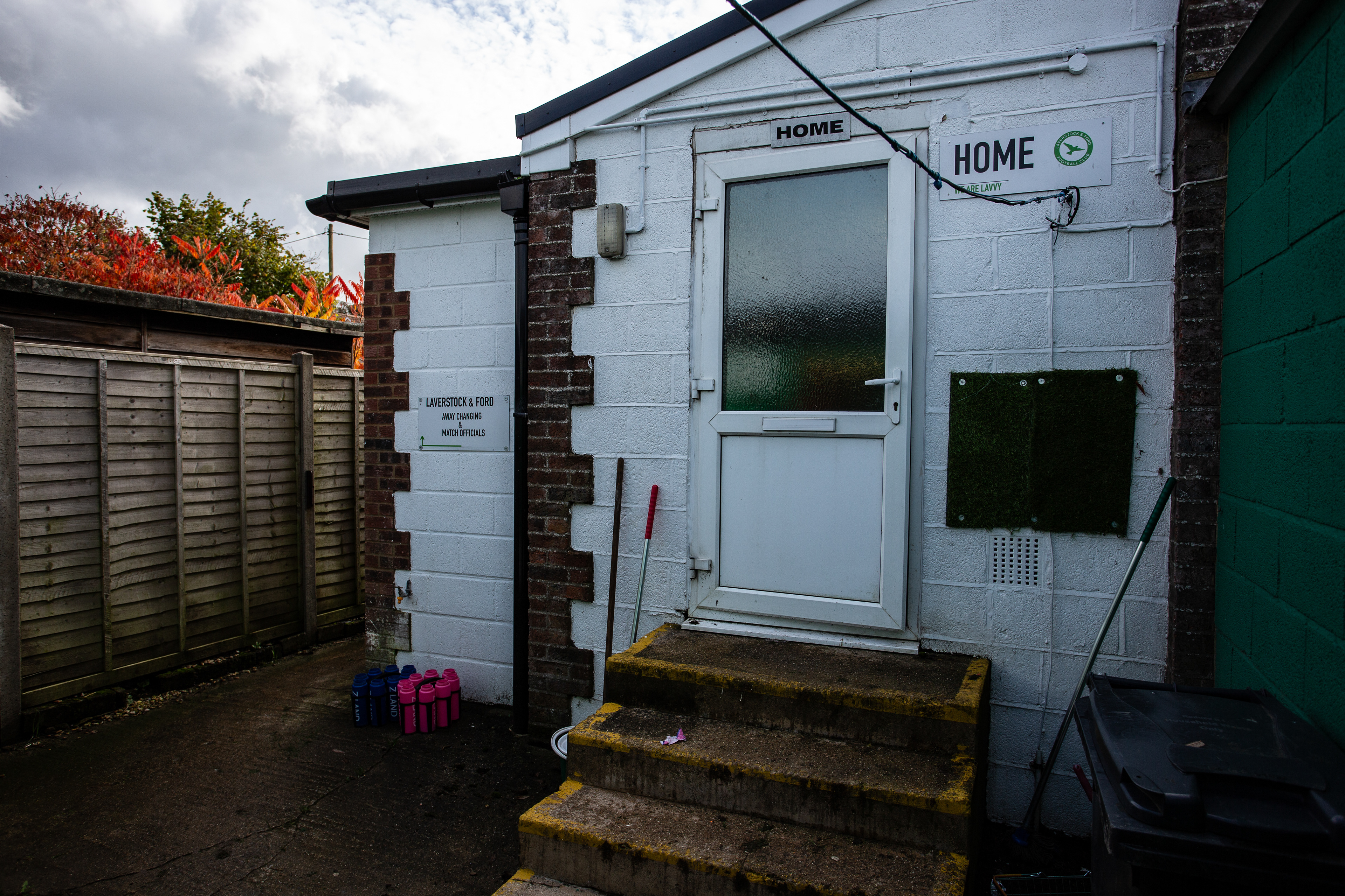 Changing Room at Laverstock and Ford FC