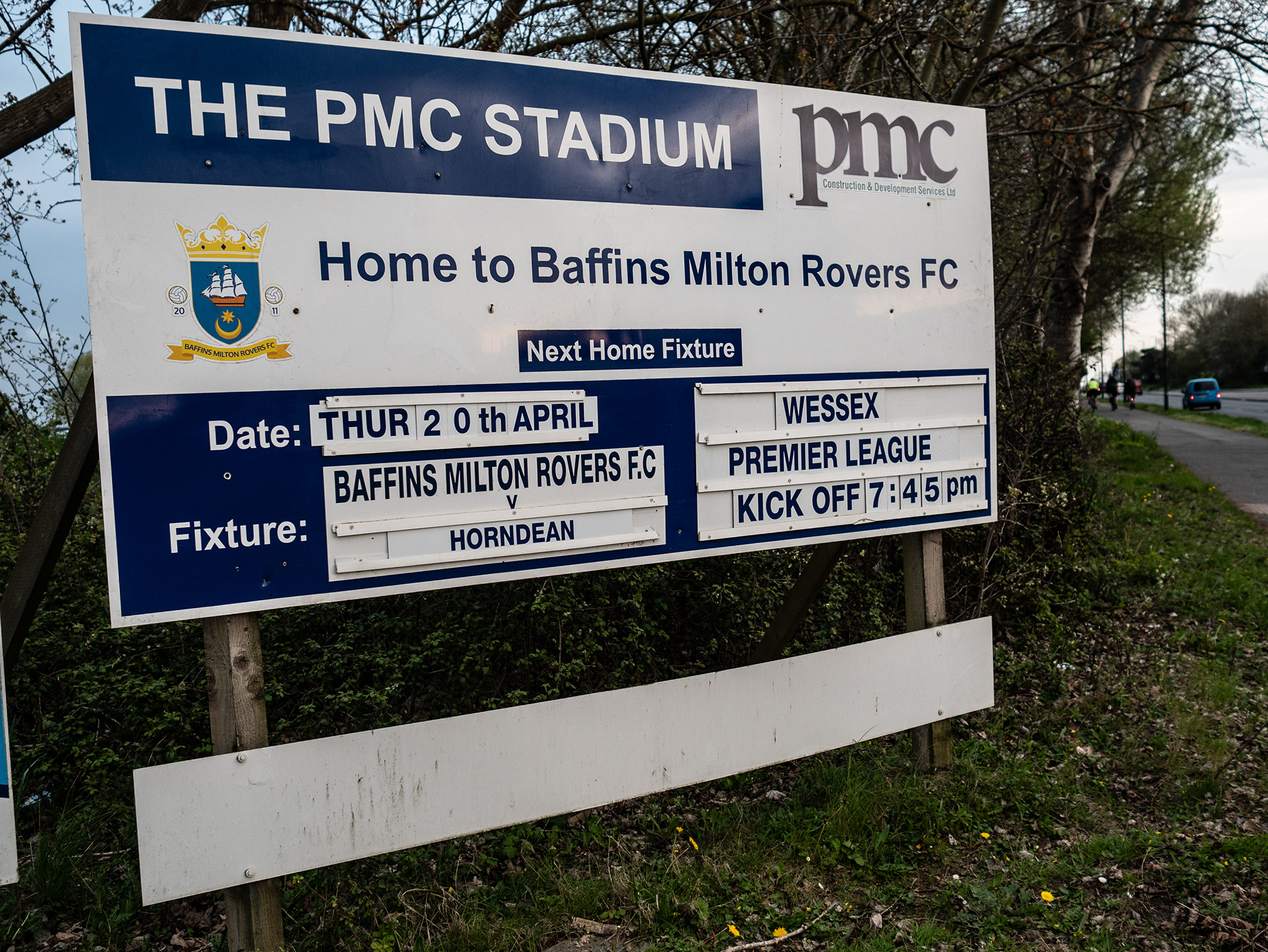 The PMC Stadium, Portsmouth